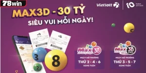 hướng dẫn chơi vietlott max 3d